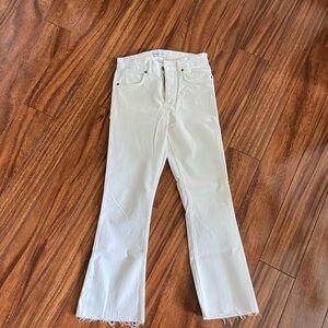 Zara White Jeans